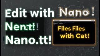 Edit View Files In Termux Nano And Cat Commands Explained