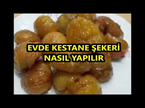 Evde kestane şekeri nasıl yapılır Püf Noktaları