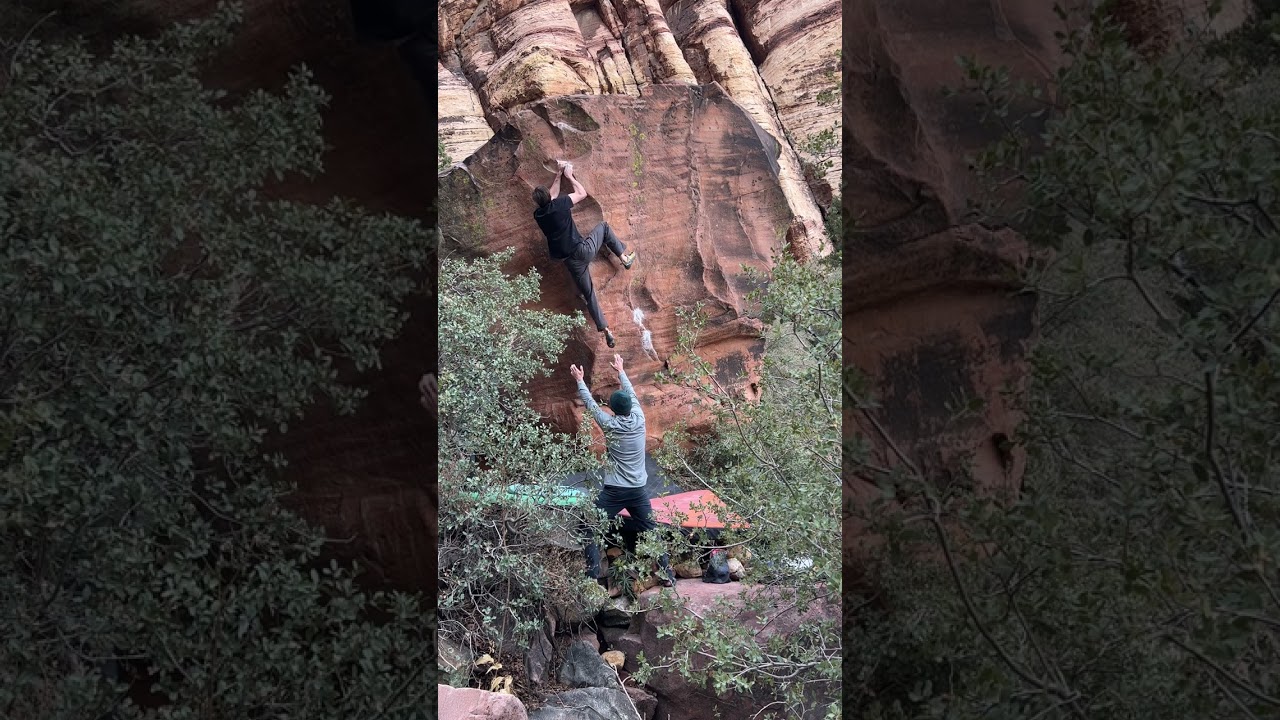 Stand and Deliver V11, Red Rocks, Juniper Canyon