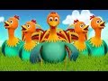 Galo dedo família | Português dedo família | Farmees Português | Rooster Finger Family