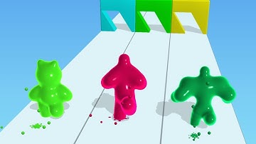 Blob Shifter 3D - All Levels Gameplay (Level 1-5)