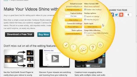Create Screen Capture Videos Using Jing