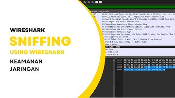 Sniffing using Wireshark - Tugas 1 Keamanan Jaringan