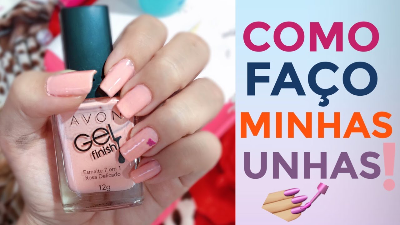 COMO FAÇO MINHAS UNHAS SOZINHA! ( ATUALIZADO) - #UNHASDABELA
