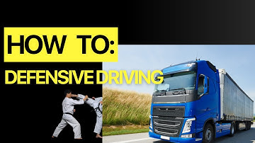 Defensive Driving - NTP Toolbox Talks