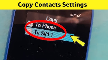 Lava Keypad Mobile | Contact Copy to sim card or Phone || Contact Settings