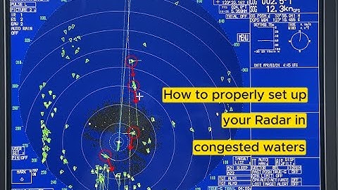 How To Setup Your Radar for Collision Avoidance