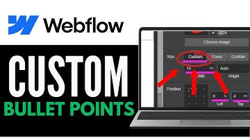 How to Make Custom Bullet Points in Webflow 2025 (QUICK GUIDE)