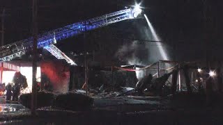 Fire crews spend several hours at large fire in Owensboro