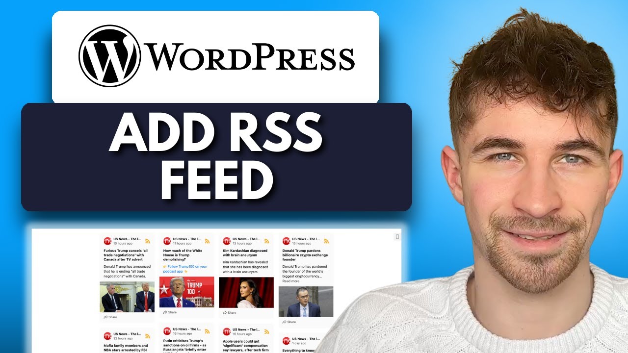 How to Add an RSS Feed to Your Wordpress Website (2025)