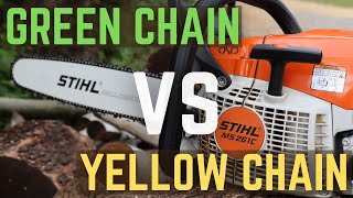 Stihl Green vs Yellow Chain - Which One Is Right For You? screenshot 2