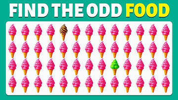 Find the ODD One Out - Summer Edition ☀️🏖🍦| Easy, Medium, Hard Level | Cow Quiz