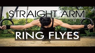 STRAIGHT ARM RING FLYES | IRONCROSS PROGRESSION | TUTORIAL