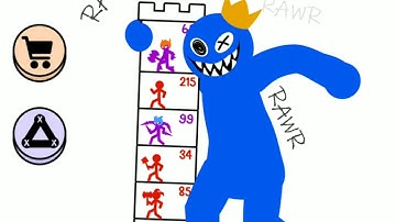 stick Tower battle hero war gameplay part 4