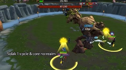 Solak vod - 1 cycle core & no-realm