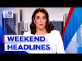 Alleged stabbing rampage in Melbourne; Home invasion shooting | 9 News Australia