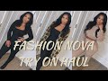 FASHION NOVA TRY ON HAUL!! | NESSA