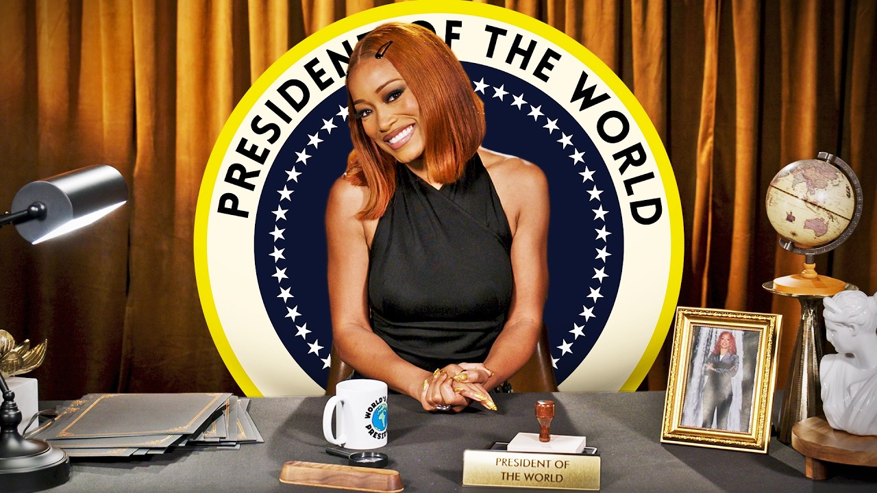 We Made Keke Palmer President For The Day | President Of The World