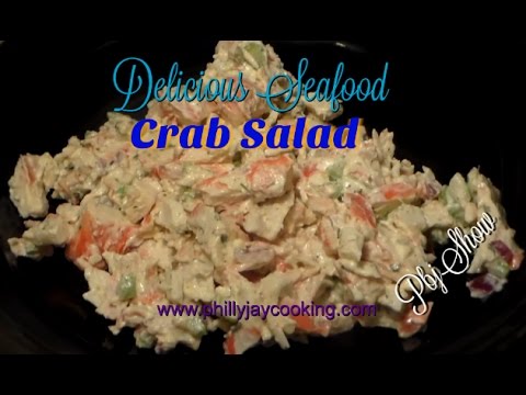 Video: Crab Sea Salad - A Step By Step Recipe With A Photo