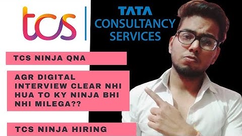 tcs ninja QnA || Agr digital interview clear nhi hua to kya ninja bhi nhi milega? || tcs nqt