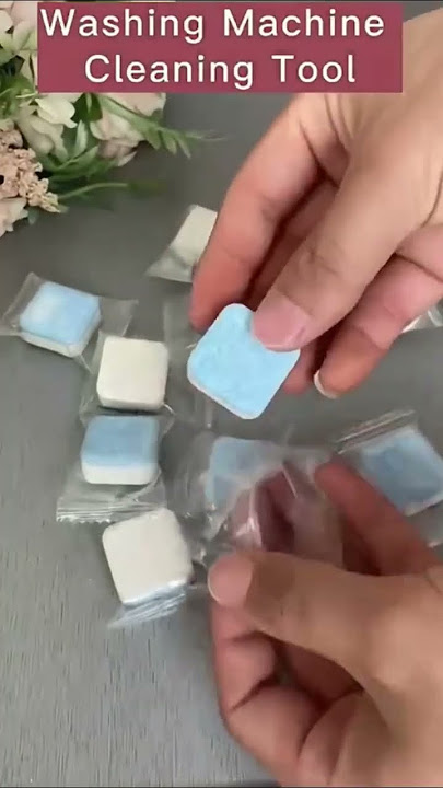 Easy Way to Clean Your Washing Machine – No Scrubbing Needed! #appliancecare #laundryfresh