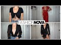 Trying On Fashion Nova's Hottest/Trendiest Items! ☆ Fashion Nova Try-On Haul