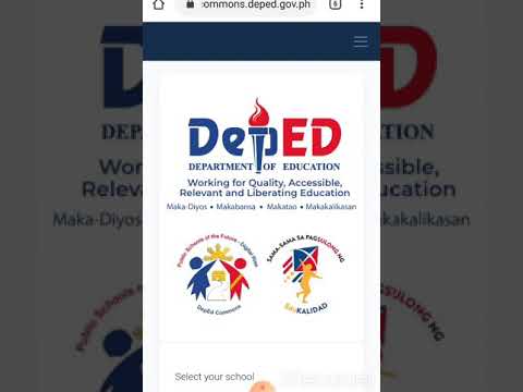 How to access commons.deped.gov.ph Version2