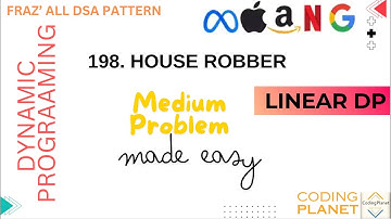 198. House Robber | Think Bottom-UP | FRAZ
