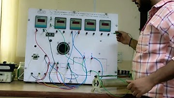 Measurement of power & power factor in 1-phase ac circuit & improvement of power factor u capacitor