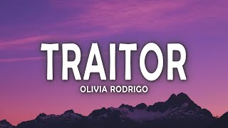 Olivia Rodrigo - traitor (Lyrics)