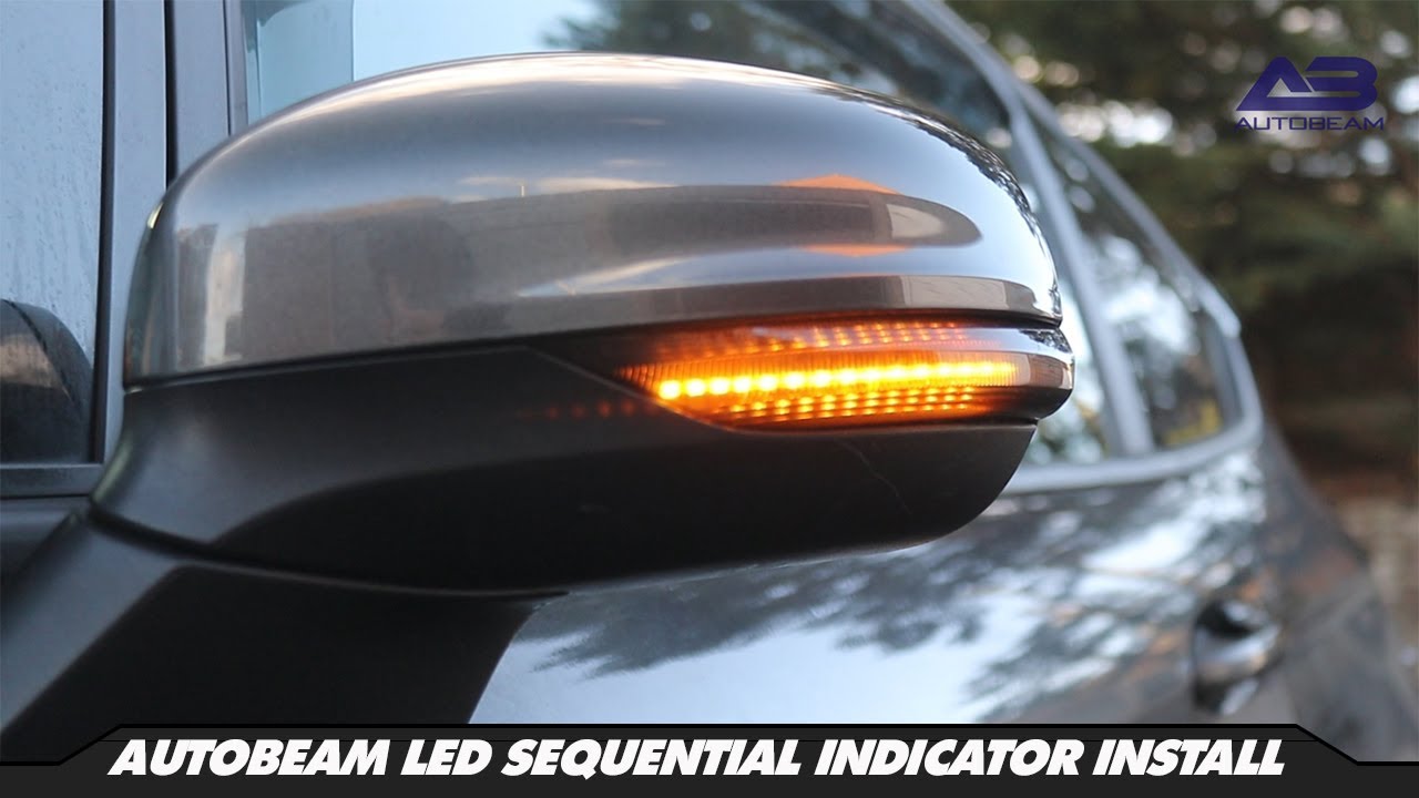 MK8 Fiesta LED Sequential Indicator Unit install