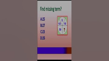 #Maths Expert 7: 🔍 Missing series ❓  #maths #find #highermathematics