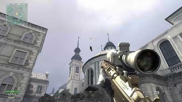 MW3- Sexy C4 Sniper Trickshot Kill!