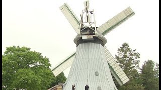 Brotmehl durch Windkraft: Die historische Mühle in Braak