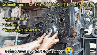 Cara Setting Governor & Epek Dari Governor Pada Mesin Diesel Besar