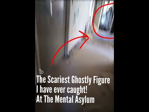 MUST WATCH /ORIGINAL FOOTAGE OF CREEPY GHOST GIRL WATCHING US IN ABANDONED MENTAL ASYLUM