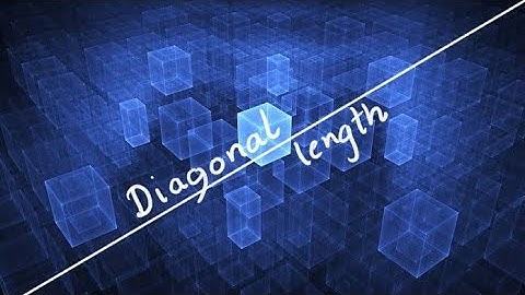 Diagonal of cuboid and cube ||Anant sparshi