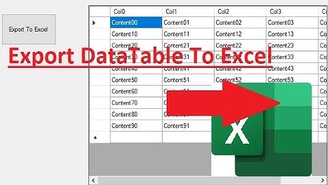 Export DataTable To Excel كيف يمكن تصدير نتيجة البحث الي اكسيل  ؟؟