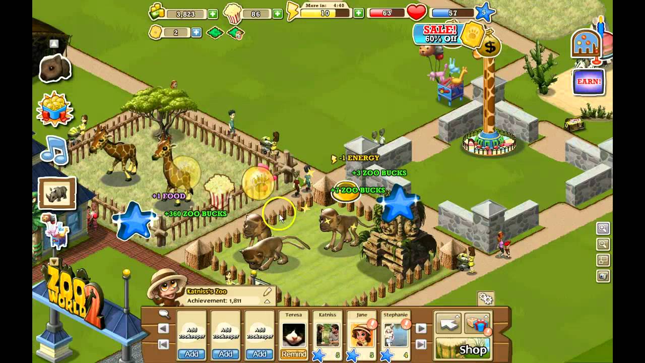 Zoo World 2 (Game Walkthrough by GirlsGames.com)