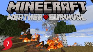 Minecraft: Hardcore Weather Survival: Ep 7 - Hidden Danger