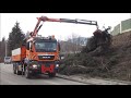 Stm Bruck LKW 4 - Holzarbeiten mit ATLAS-Ladekran