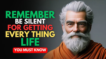 The Power of Silence: Unlock Your True Potential | Buddhist Wisdom | MOTIVATION