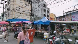 逛逛泰国合艾当地早市巴刹市集美食档口 Thailand Hatyai Local Morning Market Street Food