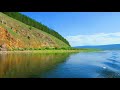 Река Лена - Красивая скала близ поселка Юбилейный. Погрузка леса. (Киренский район, Иркутская обл.)