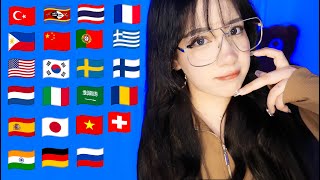 Asmr I Love You In 30 Different Languages 