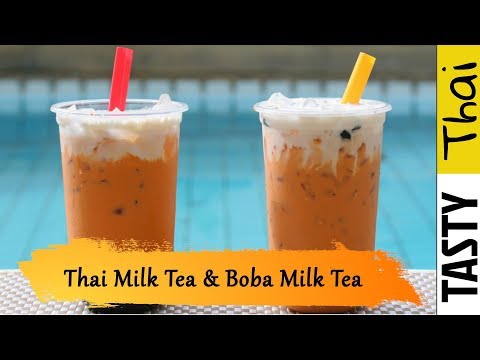 thai milk tea boba