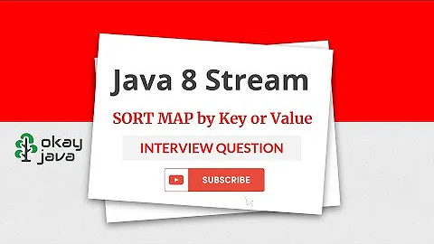 java 8 stream sort a hashmap | sort hashmap | stream function to sort map | interview | okay java