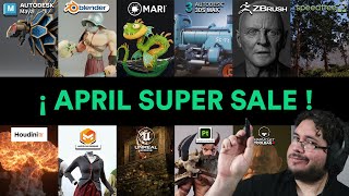 April Super Sale! Learn 3D with any of our courses!