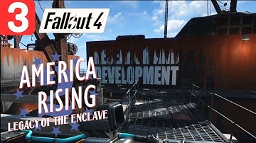 AMERICA RISING 2 Part 3 | Fallout 4 DLC Mod | Remnants Quest | Fix The Oil Rig Factory