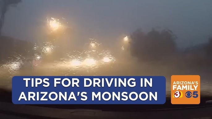 Safe Driving In Arizona Monsoons Expert 2024